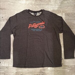 Patagonia Crewneck Sweatshirt Viva Los Funhogs Graphic Size XL